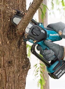 牧田Makita伐木锯电链锯DUCDUC10111RTJ充式18锂电电4寸0100MM无V