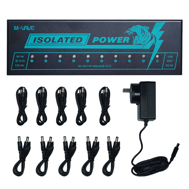 吉他效果器10路电源9V/5V