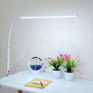 高亮度作台灯长大条夹子灯LED学习用护眼式灯瓦夹智27数能夹灯