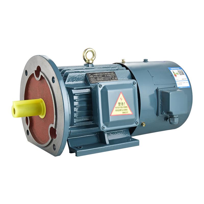 YJ80M2-4极电磁制动电机0.75KW达三相异步电刹车电机全E铜电磁制
