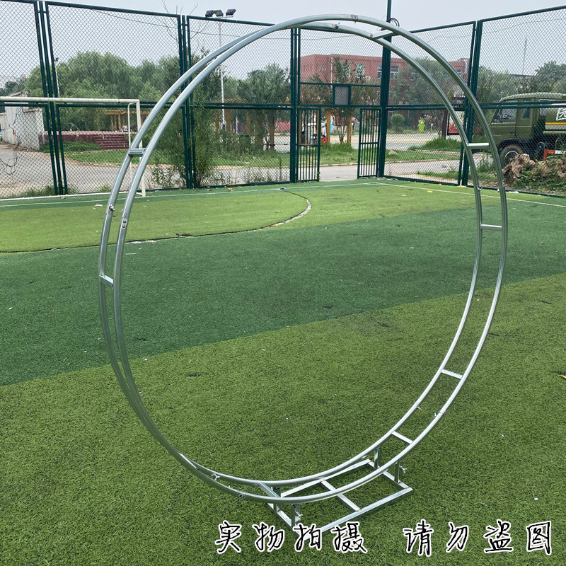 铁艺双杆圆环婚礼拱门