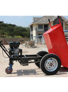 手推移动运输建筑工地IMQ拉农灰板砖用拉粮汽油三车轮工具车灰斗