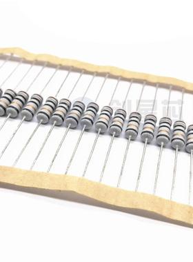 插件绕线0.5W18R保险丝电阻K8NP50.W1/25%1R20R22R24R27RW30R