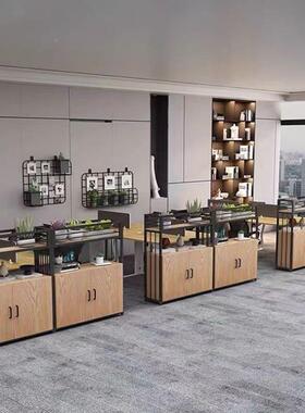 耐用办公室办隔公柜断置物架屏风板客挡62272厅落地花架铁展艺多