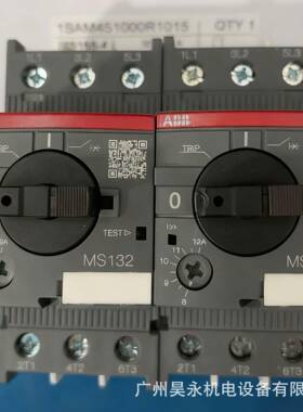 ABBMS116电动机保护用断路器MCVS动S116-0.16电接通分断/机