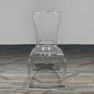 亚克SYpc-31力透明水晶酒店厅宴会婚庆礼堂户料外活动塑椅现代椅