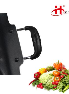 耳厂家CRY直销黑色不能粘烤盘韩式双烤盘少油烟功烤肉多烤鱼