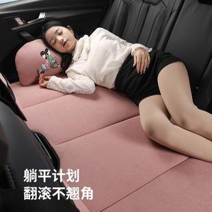 载折叠床通用车汽车床床垫睡垫免充气车载折叠后垫排车车内睡觉可