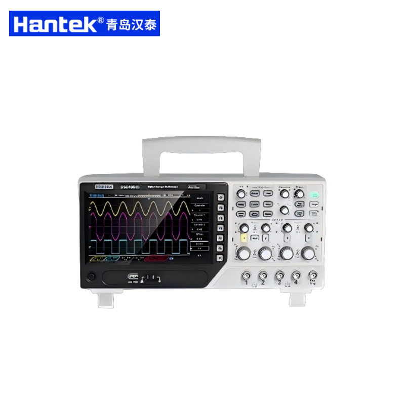 汉泰示波器DSO4104B四通道数字示波器100M台式示波器DSO4204B