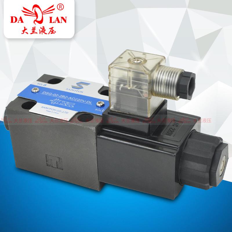 圣枫6通径插头式单头换向阀DSG-02-2B3B/2B11B-AC220V/DC24V-DL