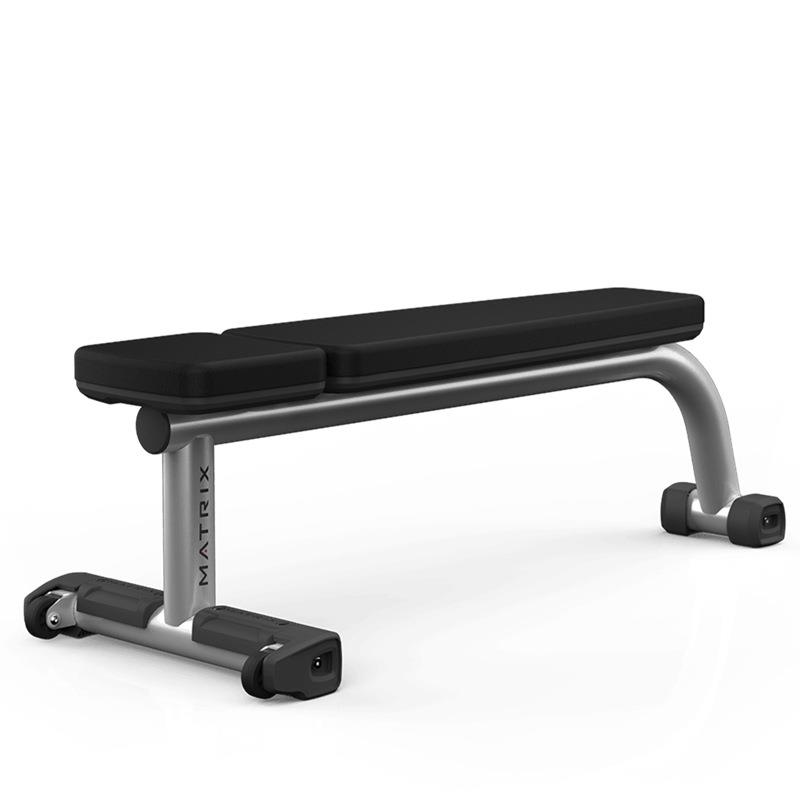 MATRIX哑铃平椅MG-A59商用卧推飞鸟训练凳健身房水平练习椅