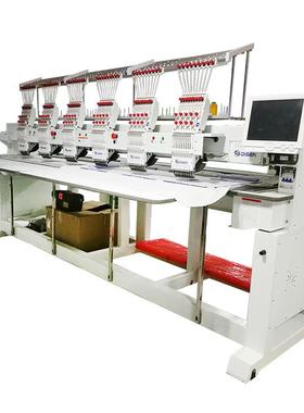 六头电脑绣花机 6头大豪电脑帽绣机厂家embroidery machine price