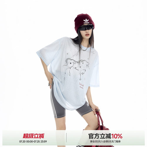 小马轻薄短袖T恤女夏季