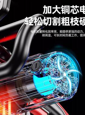 插电式电锯家用柴小型手电动锯伐锯220v911持切木割木头电链据手