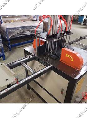 型铝小材hg-qgj-8断料设备铝合型金门窗开料设备全自动式金属材切