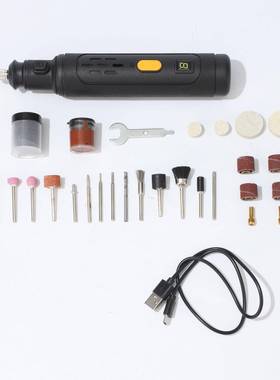 8V锂磨电电机套装家用多功磨RNF能小电钻雕刻机抛光割切打机电动