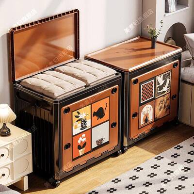 衣服收纳箱整理大箱大容量超用家翻盖子可折叠玩具MZF25060衣物被