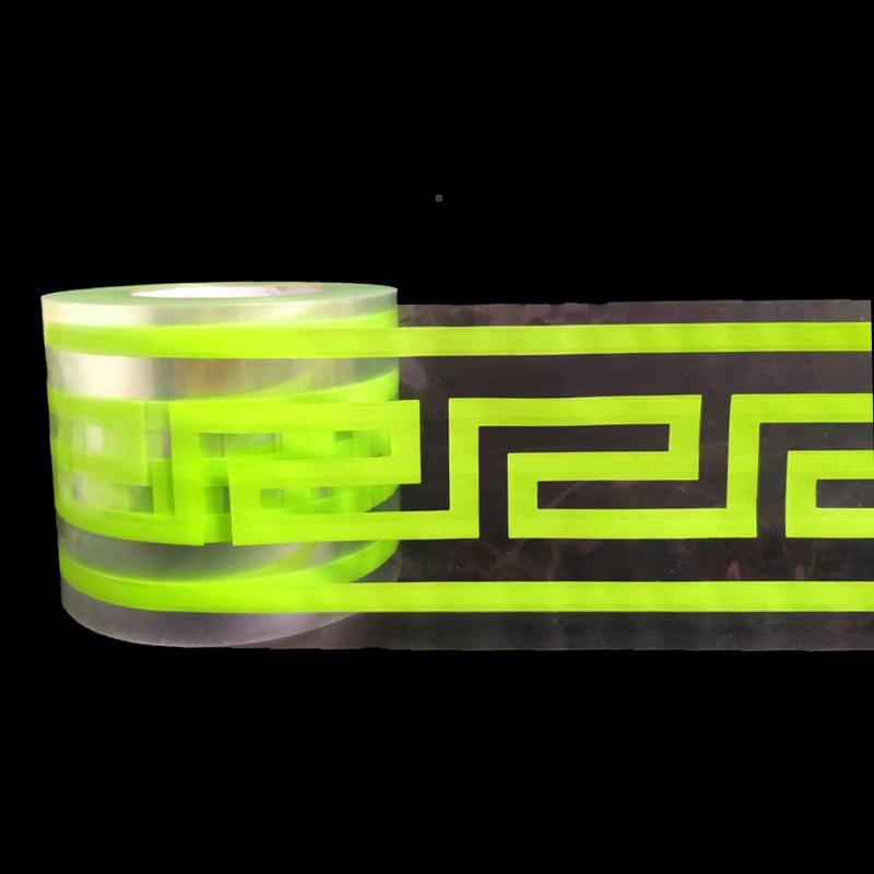 仿砖具真石漆包砂回型纹线条外水墙腰纸线窗边装76831饰和纸模美