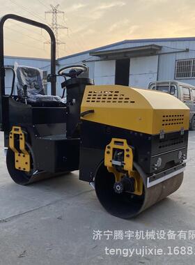 小型双钢轮座驾式压路机1吨1.三5吨23812吨吨半单钢轮震动压实机