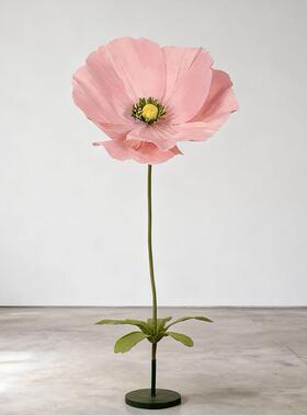 成品仿真花场景布虞窗美20251130人仿真花香置置网红背景美陈打卡