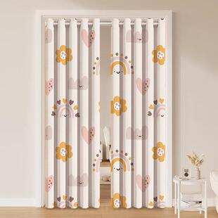 台过道走廊门帘两边开隔断帘客厅82991888卧室房间家用打孔遮挡免