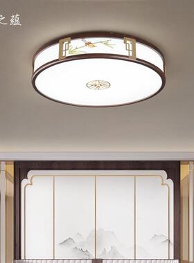 中新中式客d厅灯国风l圆e长方形大厅灯卧室灯书房餐85350厅形房间