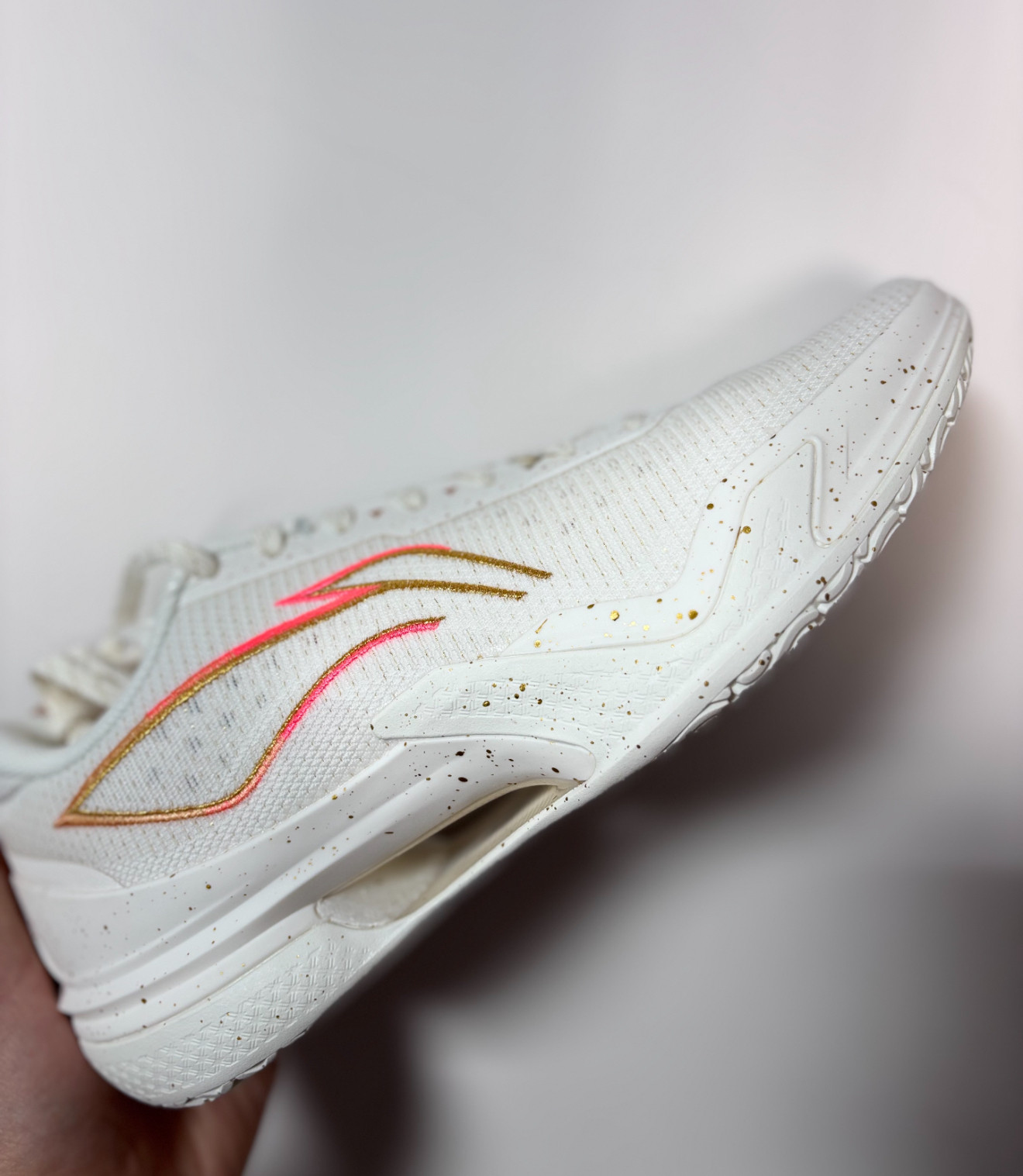 李宁利刃5 篮球鞋 抗扭抓地缓震回弹防滑耐磨轻便团队实战 3D碎影