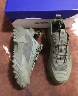 李宁正品CF溯林川 SS男子新款减震轻盈软弹户外运动休闲鞋AGLU143