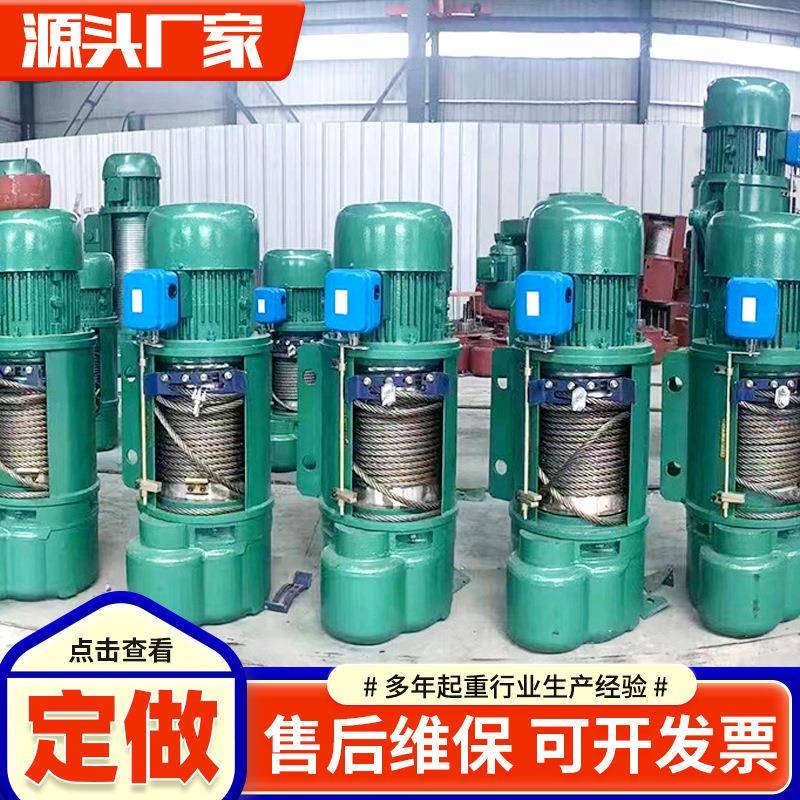 钢丝绳电动葫芦厂家1吨2吨吨遥控操作吊装行车龙门吊电动葫芦