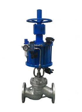 气动截止阀J641H 单/双作用活塞式调节气缸 高温高压紧急切断蒸汽