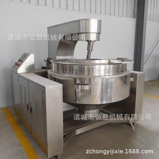 豆浆煮沸夹层锅 豆制品可倾式夹层锅 猪头卤煮肉夹层锅生产厂家