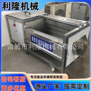 羊头清洗机毛刷清洗设备天麻清洗设备三七清洗加工流水线