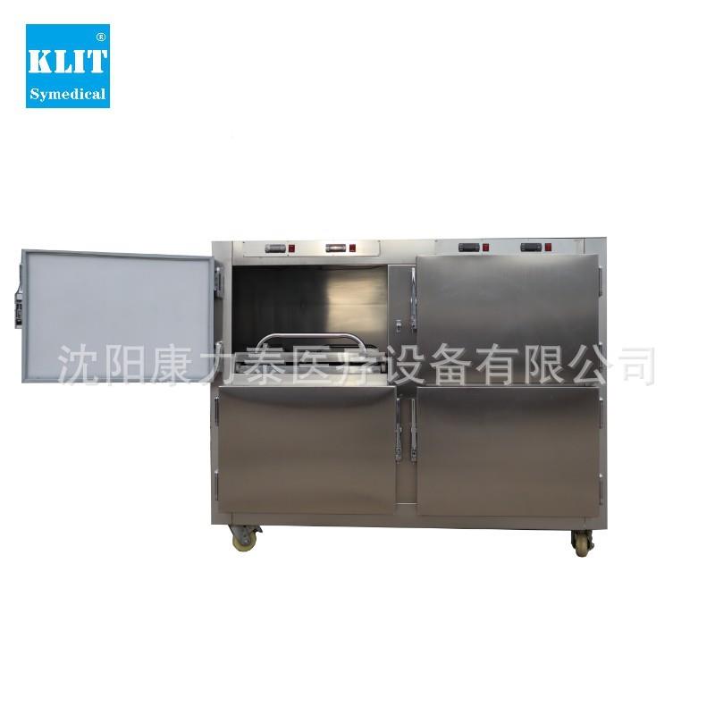 风冷无体霜停尸柜4具尸体冷藏箱不锈钢尸托盘动物尸体EZP冷大藏柜