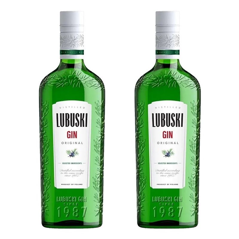 2瓶装卢布斯基金酒LUBUSKIGIN