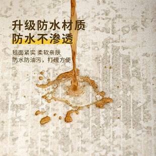 水免厅洗擦免可打理沙qr040701发床边家用房 地毯客卧室2防025新款