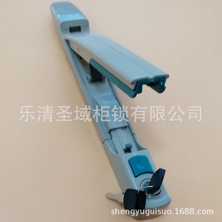 MS图8锁67-AM867-8高防威机柜门快开锁微MS867-A图箱摇S把锁