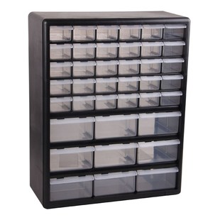 桌面收纳箱精致家用分格长方形零件置物架抽屉式 简约壁挂式 整理盒