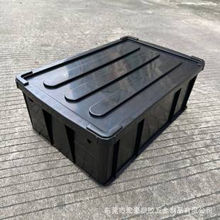 带盖防静电箱580 器件运输周转箱 368 200mmESD防静电塑胶箱电子元