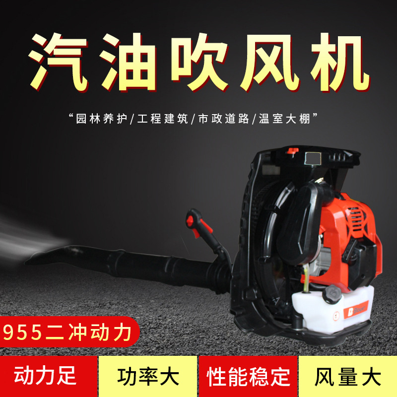 大功率背负式汽油吹风机吹雪机两冲程除尘燃油消防灭火机厂家