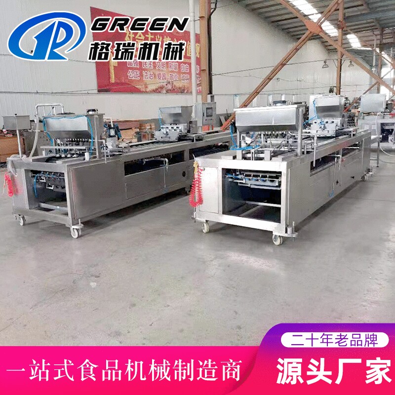 自动蛋饺生产线 冷冻食品厂蛋饺加工流水线 煎饺汤包蛋饺成型机