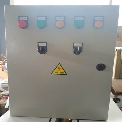 一控二控制柜一用一备液位浮球污水泵配电箱单相电控制箱双泵同启