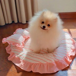 通用保暖泰迪小型犬垫子狗床猫咪床宠物床 狗窝猫窝可拆洗秋冬四季