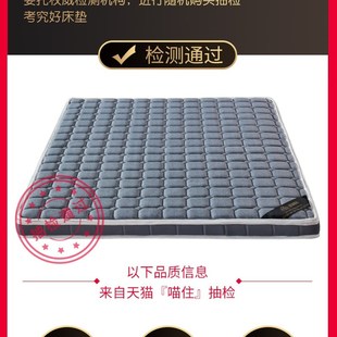 棕榈床垫环保儿童床垫无甲醛家用 天然椰棕床垫硬垫 棕垫床垫乳胶
