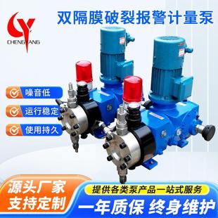 丞扬变频电机双隔膜破裂报警计量泵CYJ-M系列 适用于易燃易爆强酸