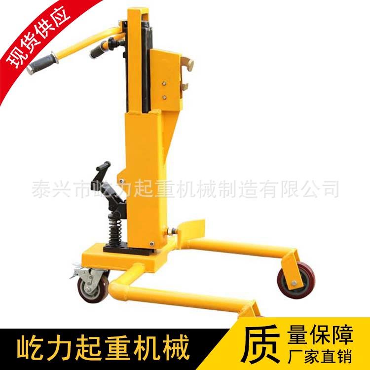 供应手推油桶搬运车定制载重500公斤圆桶运输车油桶叉车