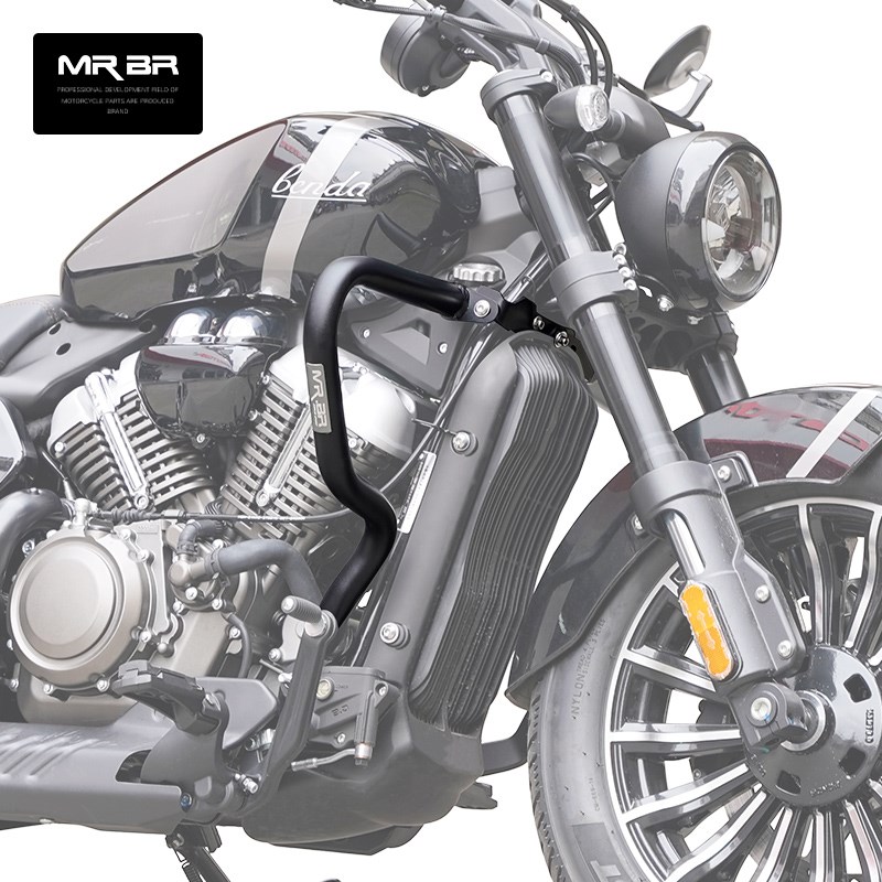 MRBR适配奔达灰石250护杠防摔杠保险杠竞技杠摩托车防撞改装配件