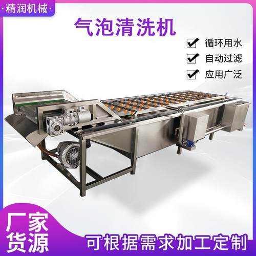 新疆大枣气泡清洗机商用玉米清洗设备气泡清洗机一机多用生产厂家