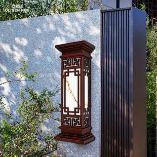 新中式户外壁灯楼梯过道灯防水外墙灯花园别墅大门灯室外led灯具