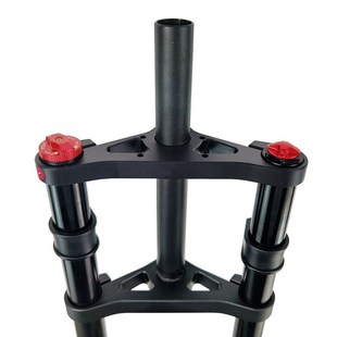 雪地车铝合金避震前叉双肩山地车气叉26寸宽轮胎4.0越野W单车135M