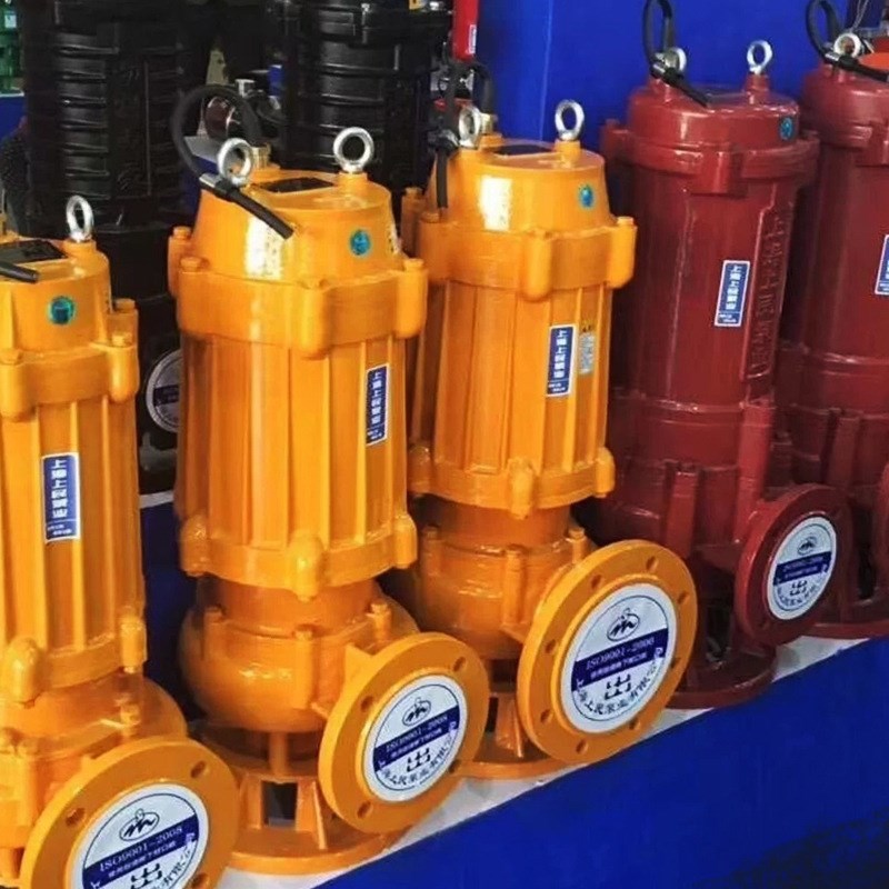 WQ型无堵塞潜水排污泵 自动y搅拌不锈钢工程排污泵 农用潜水抽水